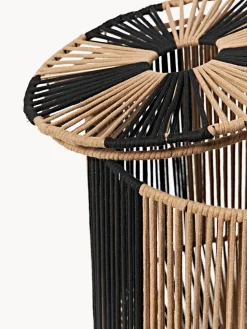 Cestas de ropa artesanales de cuerda, 2 uds.