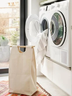 Cesto para la ropa Brilliant White para colgar