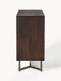 Chiffonnier de madera maciza de mango Luca