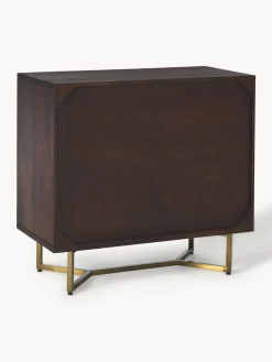 Chiffonnier de madera maciza de mango Luca