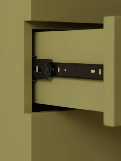 Cómoda artesanal de madera sungkai Spacious