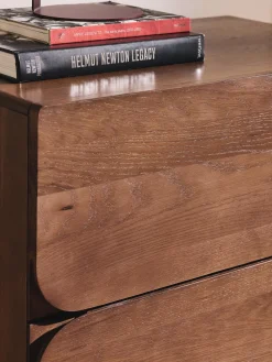 Cómoda de madera de roble Cadi