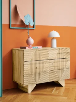 Cómoda de madera Louis