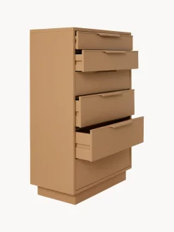 Cómoda de madera Sungkai Space Age