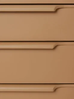 Cómoda de madera Sungkai Space Age