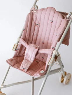 Cochecito para muñecas con correa y bolsa de transporte Cherry Blush