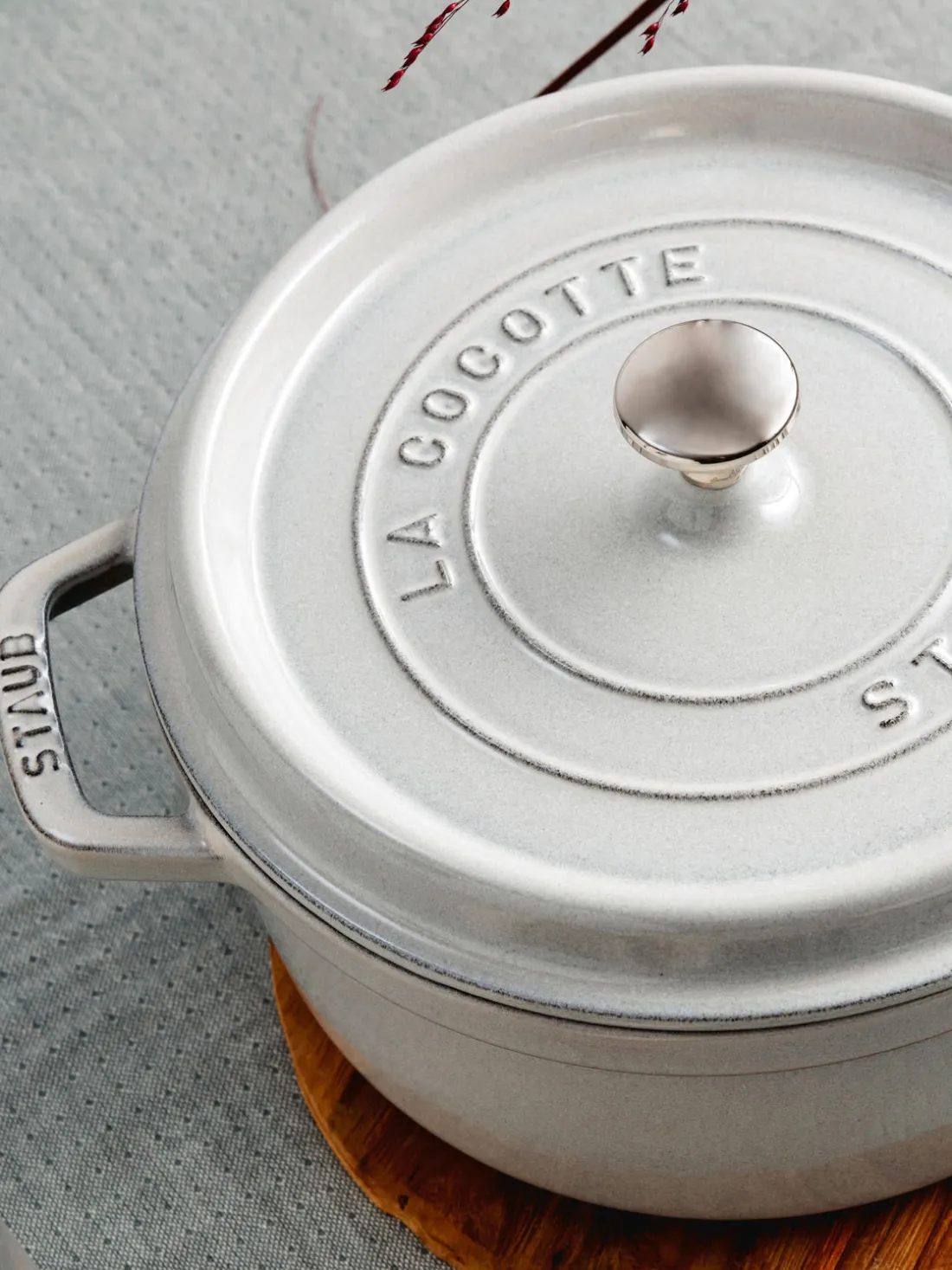 Cocotte redonda de hierro fundido La Cocotte