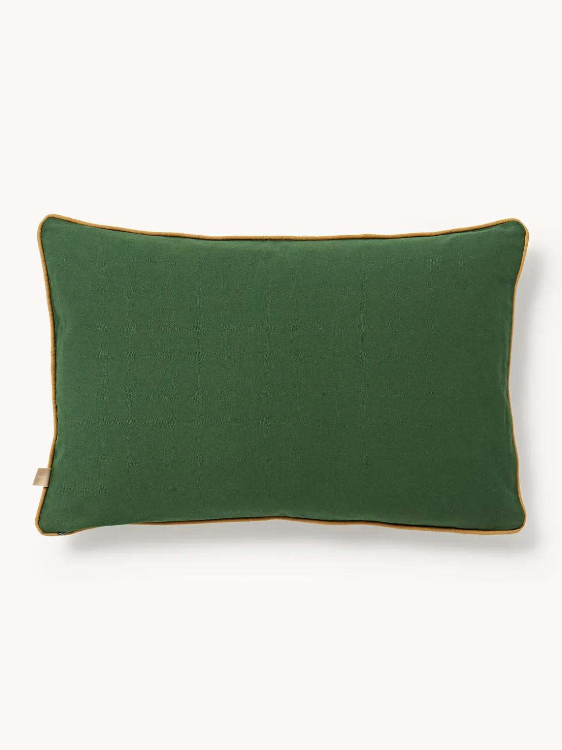 Cojín artesanal con decoración empenachada Cleo