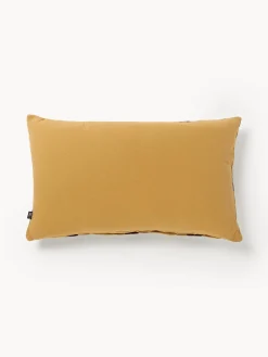 Cojín artesanal de algodón Striped