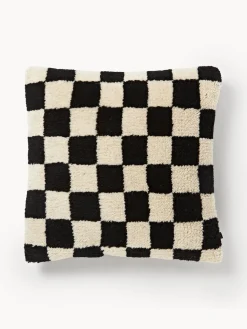 Cojín artesanal de lana Statement