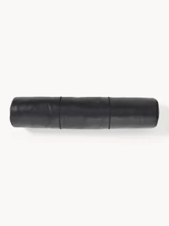 Cojín cervical artesanal de cuero