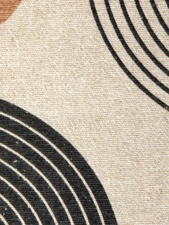 Cojín con diseño geométrico Negril