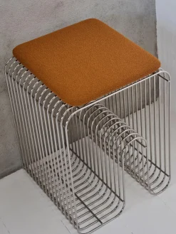 Cojín de asiento alto en tejido bouclé Curva