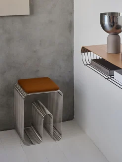 Cojín de asiento alto en tejido bouclé Curva