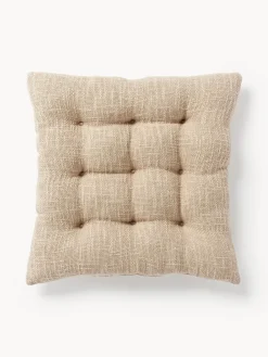 Cojín de asiento de algodón Sasha