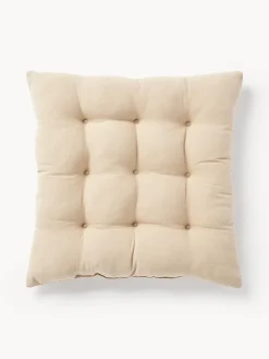 Cojín de asiento de algodón Sasha