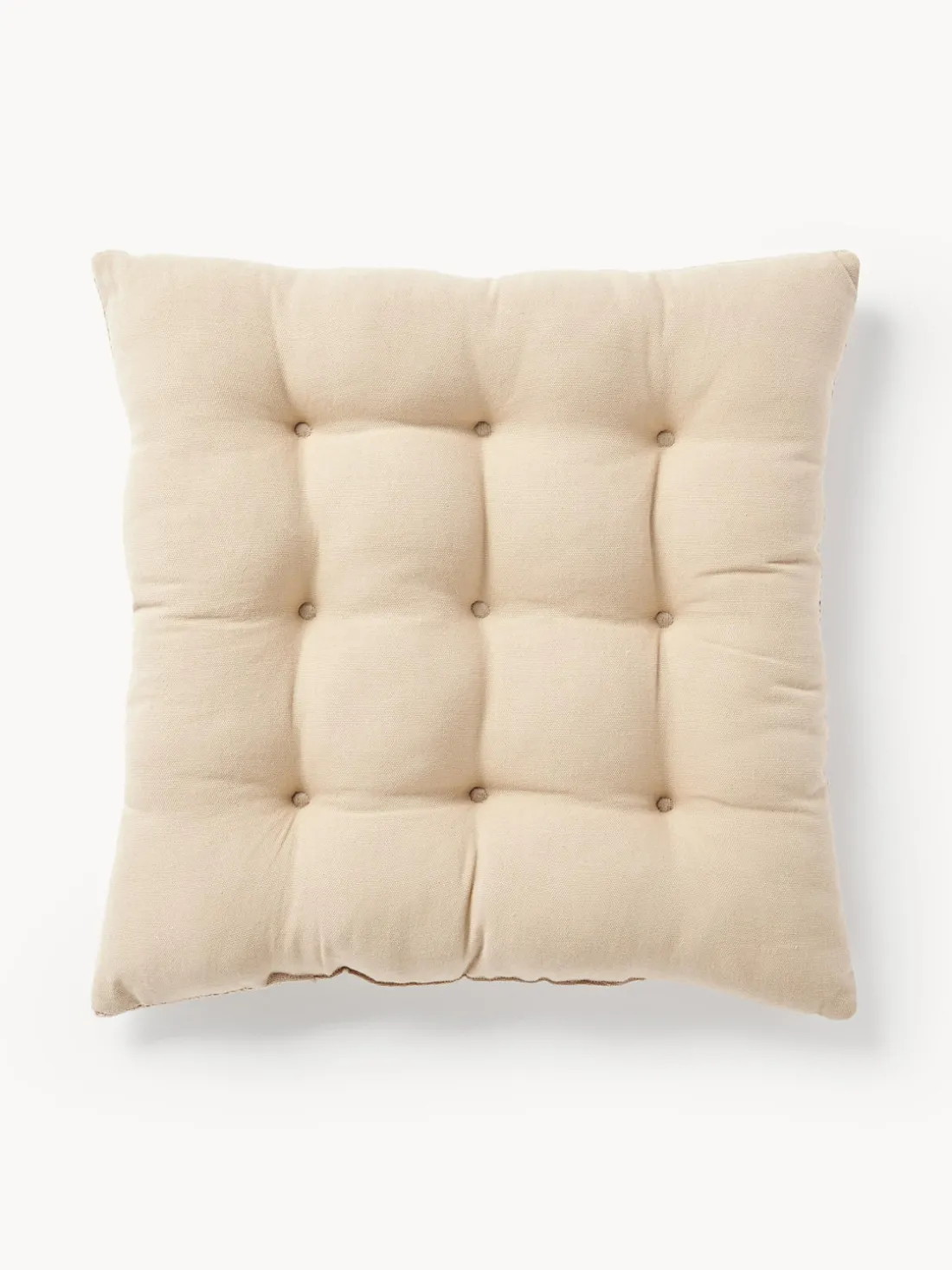 Cojín de asiento de algodón Sasha