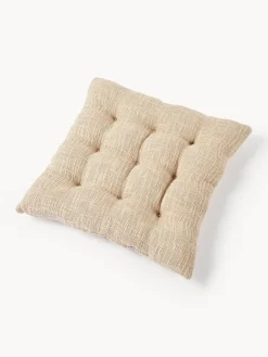 Cojín de asiento de algodón Sasha