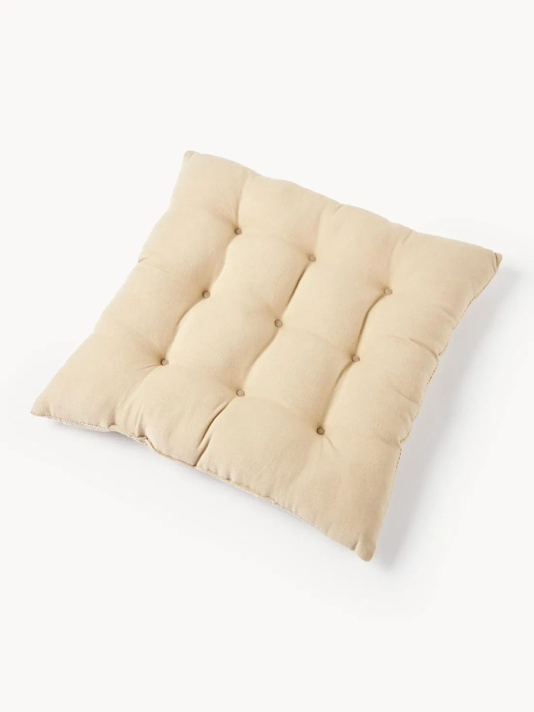 Cojín de asiento de algodón Sasha