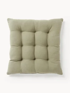 Cojín de asiento de algodón Sasha