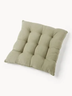 Cojín de asiento de algodón Sasha
