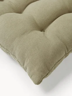 Cojín de asiento de algodón Sasha