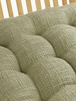 Cojín de asiento de algodón Sasha