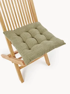 Cojín de asiento de algodón Sasha