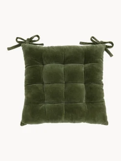 Cojín de asiento de terciopelo Cozy
