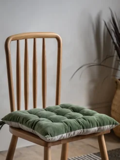 Cojín de asiento de terciopelo Cozy