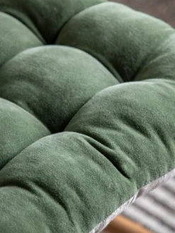 Cojín de asiento de terciopelo Cozy