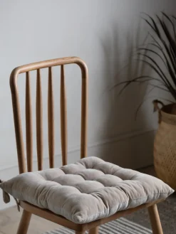 Cojín de asiento de terciopelo Cozy