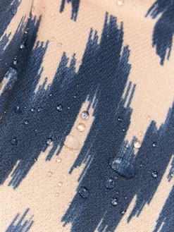 Cojín de asiento para exterior con estampado ikat Maillot