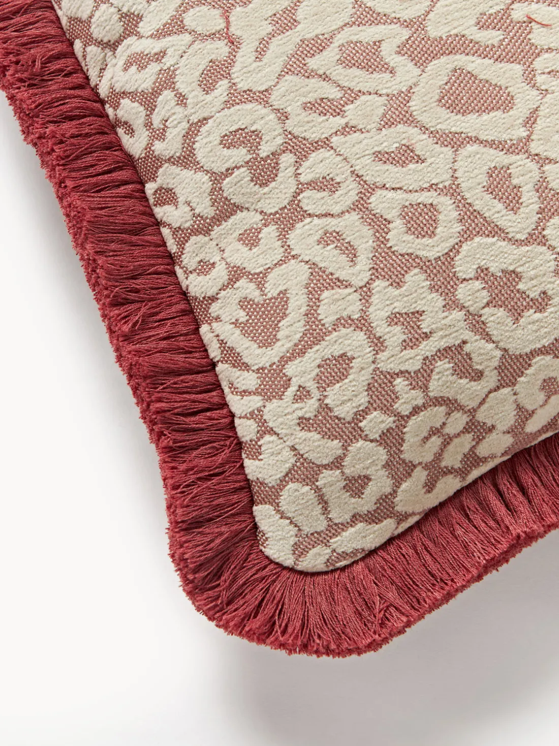 Cojín de exterior reversible artesanal Laura & Maya