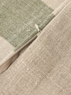 Cojín de lino artesanal Oleo