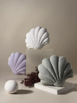 Cojín de lino Shell