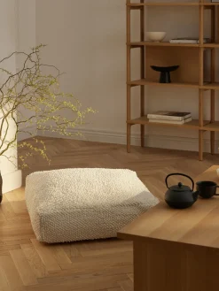 Cojín de suelo de algodón Indi