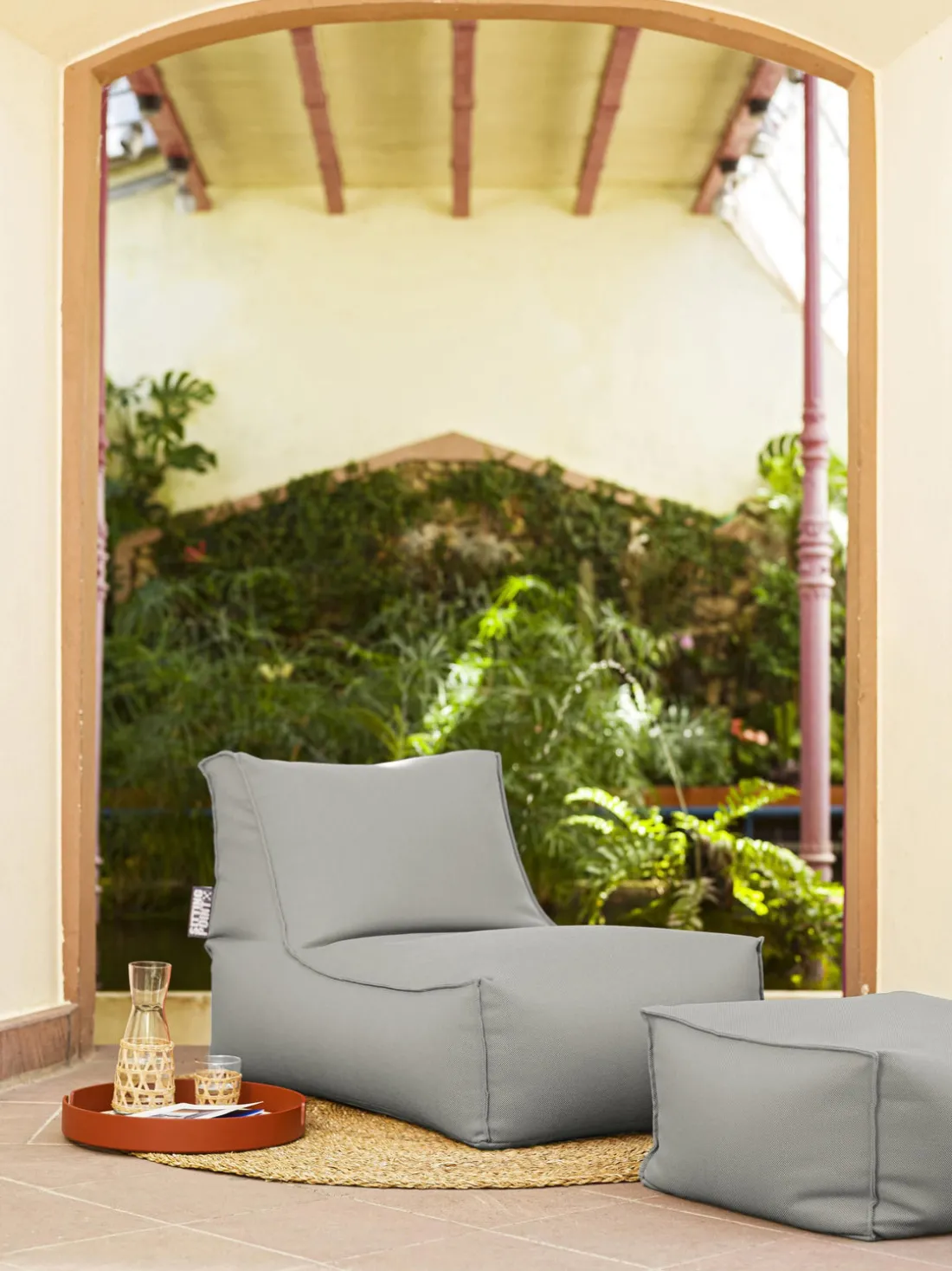 Cojín de suelo para exterior Korfu