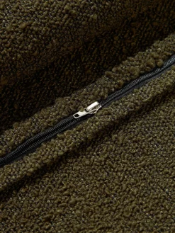 Cojín grande en tejido bouclé sofá Lennon, 50 x 80 cm