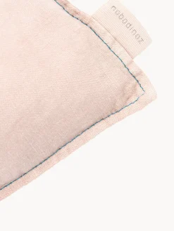 Cojín infantil de lino bordado L1N0