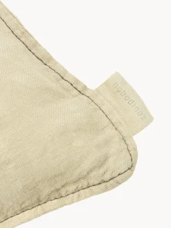 Cojín infantil de lino bordado L1N0