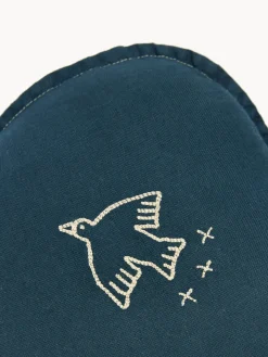 Cojín infantil de lino bordado L1N0