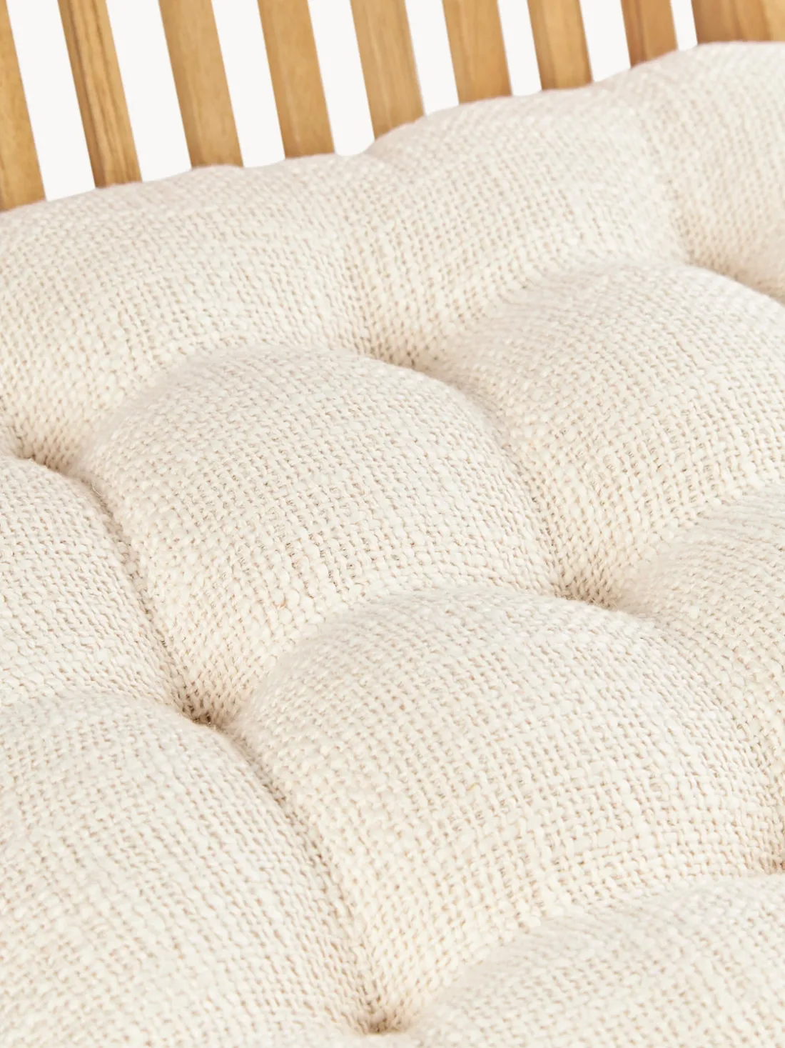 Cojín para silla de algodón Sasha