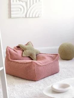 Cojín peluche de borreguillo Star