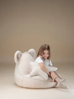 Cojín peluche de borreguillo Star