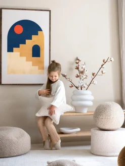 Cojín peluche de borreguillo Star