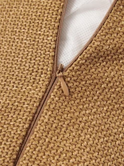 Cojín rulo con ribete Aya