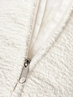 Cojín rulo de sofá en tejido bouclé Sofia