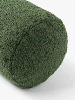 Cojín rulo de sofá en tejido bouclé Sofia