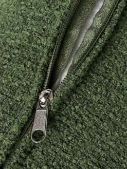 Cojín rulo de sofá en tejido bouclé Sofia